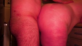 Stepsister Couldn&#039;t Say No - Ended up on Her Knees in Front of an Old Bull