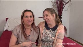 Desperate Amateurs Vicky Jen and Zia hot milf big tit gangbang group hard pounding action