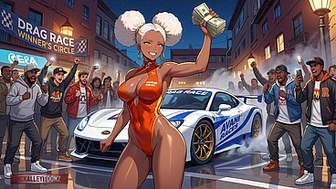 ZOLA'S SEXY FREE USE FRIDAY NIGHT RACES AI GENERATED MOVIE