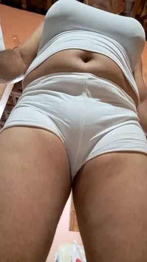 Meu shortinho branco