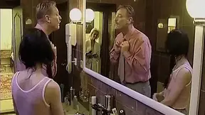 Steppapa Ficks Blonde MILF and Stepdaughters Wild Threesome