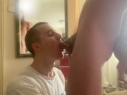 Cockring Blowjob Cum Facial