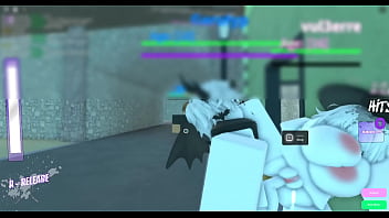 Me follo a otra chica, que quer&iacute_a leche en un juego de combate ~