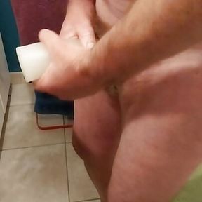 Masturbation and powerful ejaculation