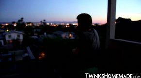 Twink invites his boyfriend for a homemade ass fuck session