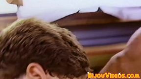 Homosexual Granger gets overwhelmed by Mike Hornes hard fucking