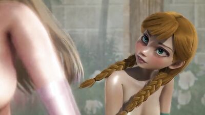 Hot hentai cartoon shows horny shemales getting drilled hard with big dicks