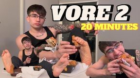 VORE 2. THIS FOOD SHOULD BE YOU. REAL EXPERIENCE.