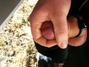Van Driver Public Pissing & Cum - SlugsOfCumGuy