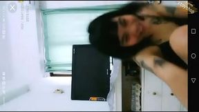 Hot Asian Girl Shows Her Wet Pussy Bottle Play