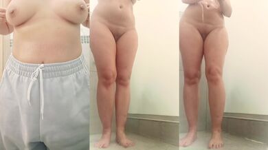 Milf stepsis waterfall showers and big tits in sauna