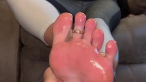 Oily Feet Tease VOICE