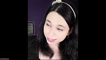 your favorite tgirl DaniTheCutie squirts and shows off her boobs just for you
