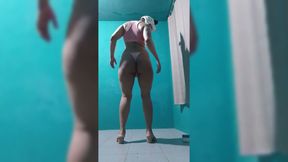 The little slut in heels knows she was born to be used.