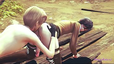 Shingeki no kyojin Yaoi Femboy - Eren annalingus