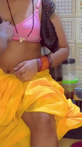 Part 1. Indian Hot Stepmom Got Caught While Taking To Her Boyfriend By Stepson And Got Fucked Hard   Clip 2