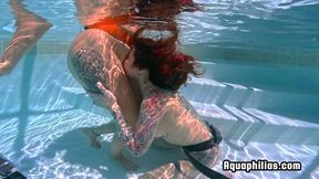 Aquaphilias- Sea Jewel- Ginary- Wet Wild Underwater Lesbian Love in the Pool