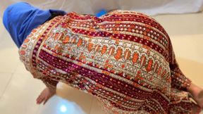 Big Ass Hot Maid Stuck Under Bed!