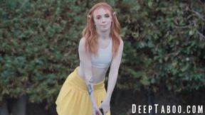 Seth Gamble dominates petite Madi Collins with his big cock & mouth