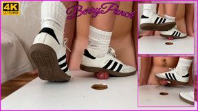 Dirty Samba Full Weight Cock Crush - Cock Trampling - Massive Cum - Shoejob - Ball Crush - Foot Fetish - 4K