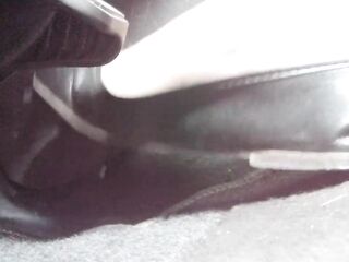 Revving in Ebony Flats on Barefoot