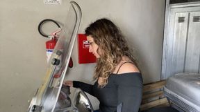 Samantha the motorcycle thief