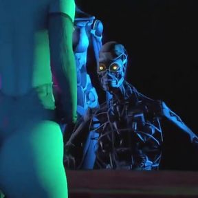 Horny Yorha 2B Robot Orgy