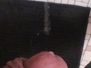 POV Pissing Alot of Coffee Out