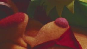 SARA STUFFINS in FROGGY STYLE - PUPPET PORN SEX TAPE