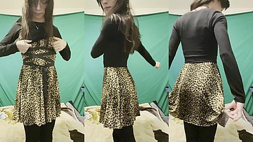 Classy Trans Lilia is actually secretly a horny slut!