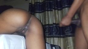 Small teen ass and pussy fucked! Teen stepsister