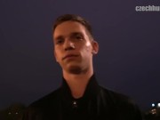 CZECH HUNTER 382 -  Rather Than Waiting For The Train, Hot Jock Rides A Dick Bareback