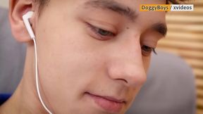 Leo Alfano's Adorable Little Twink 18+ Hides a Big Secret in Solo Gay Masturbation Scene