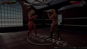 Bambi Bimbo VS Brian (Naked Fighter 3D)