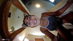 Giantess Vore Wink's Tease, Spit, Rinse POV 720 HD