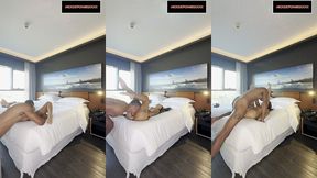 slutty spanish baddie susy gala gets pounded by american bbc squirter! (bts)