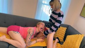 transgirl ria bentley uses jade juniper like a blowup fuck doll