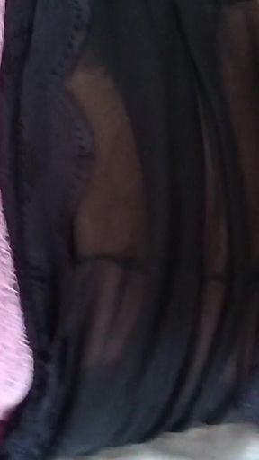 CD Special Request for Em Lingerie Tease in Bed