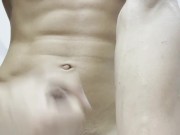 Me hago una paja antes de bañarme 🥵🔥💦