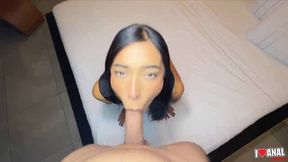 I ran into my neighbor, she told me she was horny, and I took advantage of it... she's a slut!