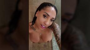 Kona Jade Takes Care of the Mess with a Cum Cleanup