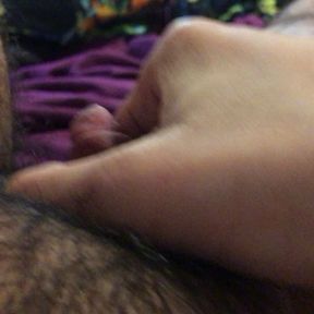 stroking &amp; cumming