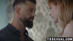 TSSexual.com - Alpha Wolfe chokes and plows my smooth tranny ass