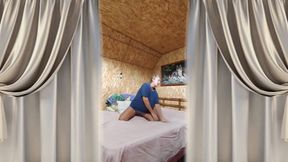 Hot Housewife Lukerya Greets a New Day