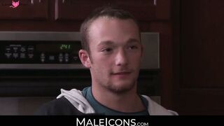 MaleIcons.com - Sexy stepdad Adam Russo's desire to fuck cute innocent twink Derek Re