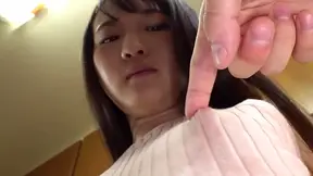 Sexy Clerk Without Bra Shows Perky Nipples While Working Seductively