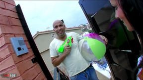 jordanne kali and allya get banged poolside by max cortes