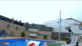 jordanne kali and allya get banged poolside by max cortes