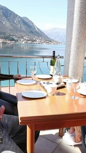 PUBLIC EXTREME! Fucked in the middle of the restaurant   Clip 1