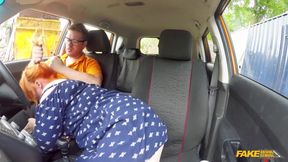 Voluptuous Redhead Harley Morgan Fucks In Car